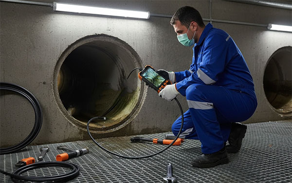 آشنایی با دوربین ویدئو اسکوپی فاضلاب (sewer-camera-inspection)